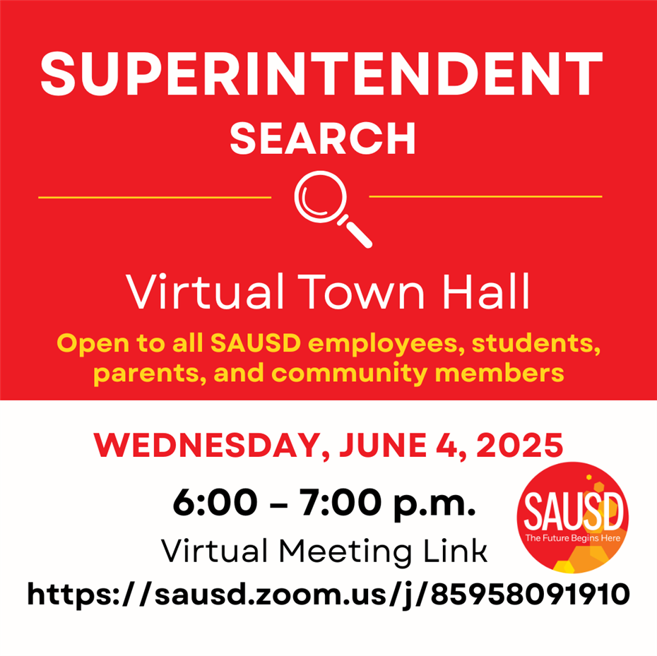 Supt. Search Virtual Town Hall